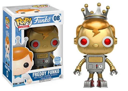 Robot Freddy Funko (Gold) 08 - Funko HQ Exclusive /2000 Made - ToylandEU