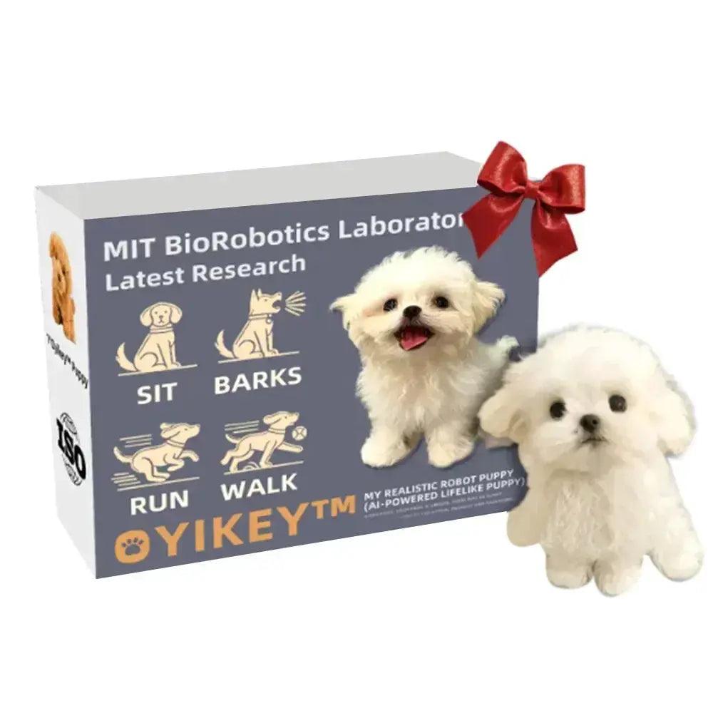  Robot Puppy Plush Interactive Walking Toy Realistic -  ToylandEU™