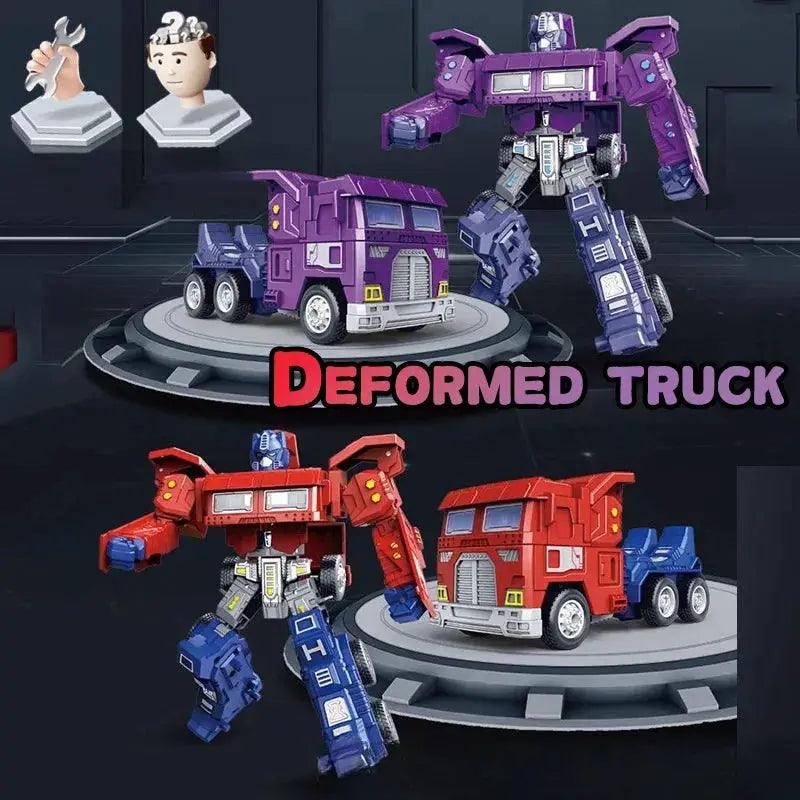  Transformable Robot Toy With Inertial Action For Boys -  ToylandEU™