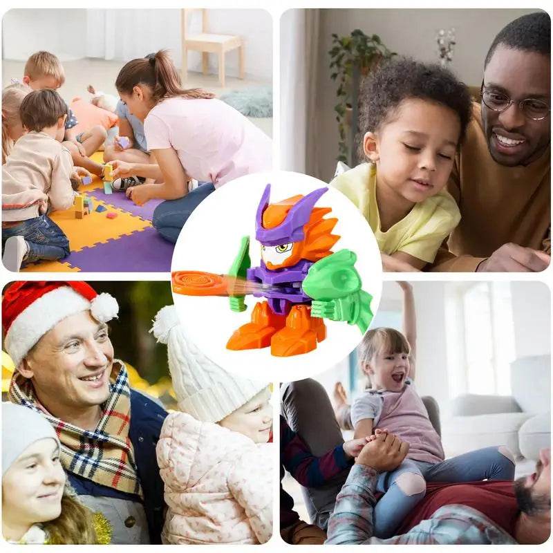 Robot Toys For Boys Building Action Figure Warrior Model - ToylandEU