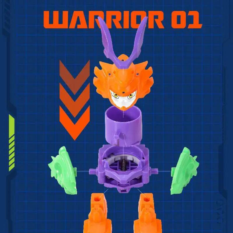 Robot Toys For Kids Action Figure Warrior Model Anime - ToylandEU