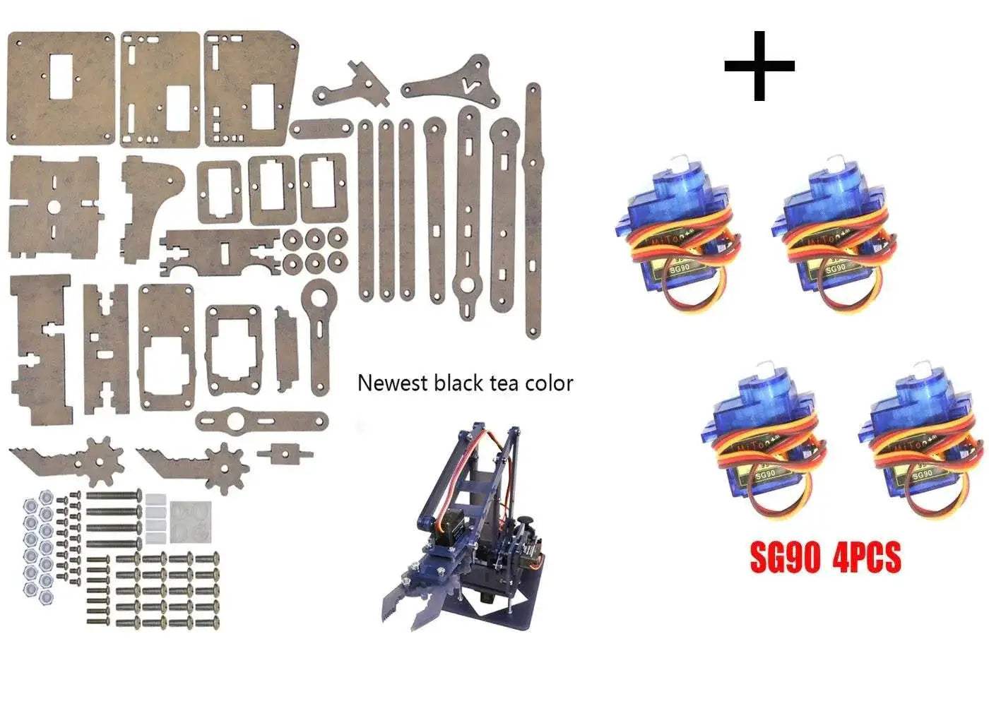  Robotic Arm Assembly Kit with Programmable Claw for DIY Enthusiasts -  -  ToylandEU™