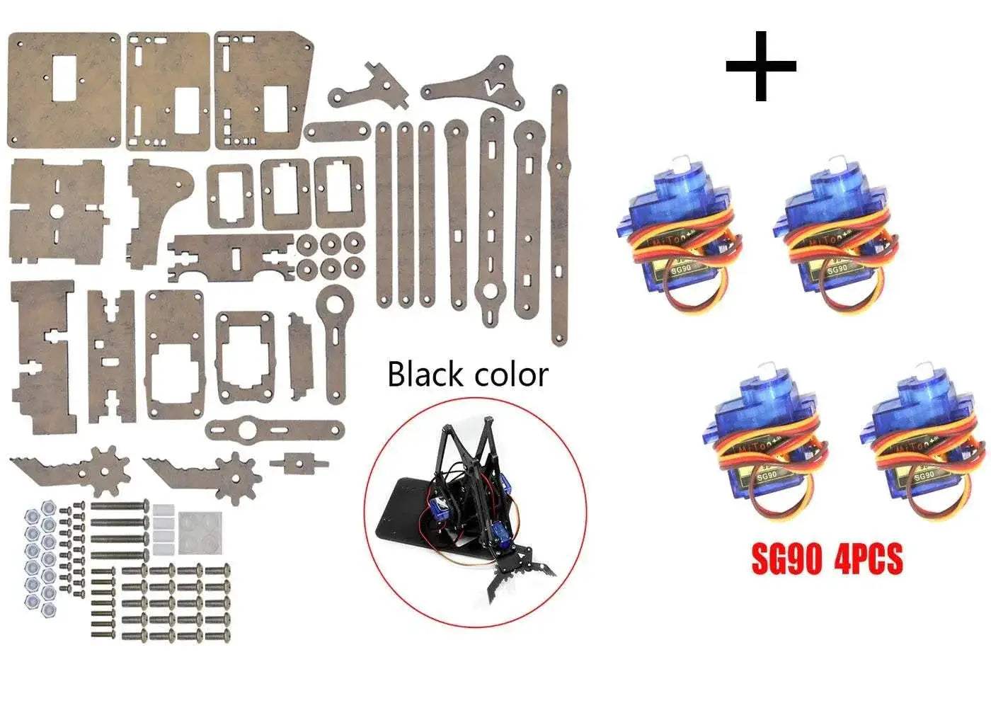  Robotic Arm Assembly Kit with Programmable Claw for DIY Enthusiasts -  -  ToylandEU™