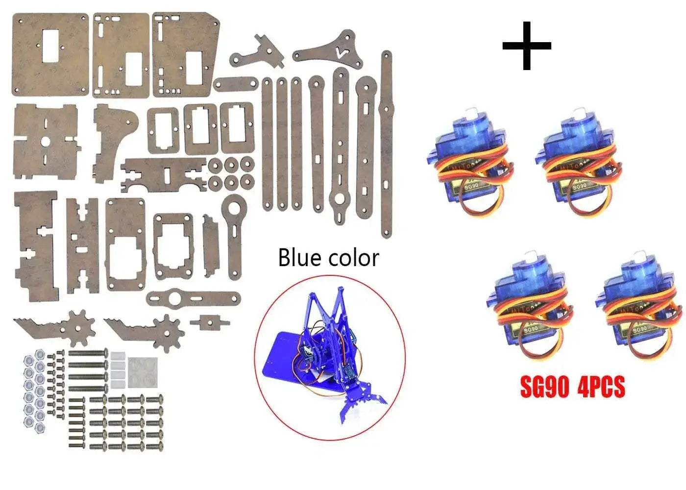  Robotic Arm Assembly Kit with Programmable Claw for DIY Enthusiasts -  -  ToylandEU™
