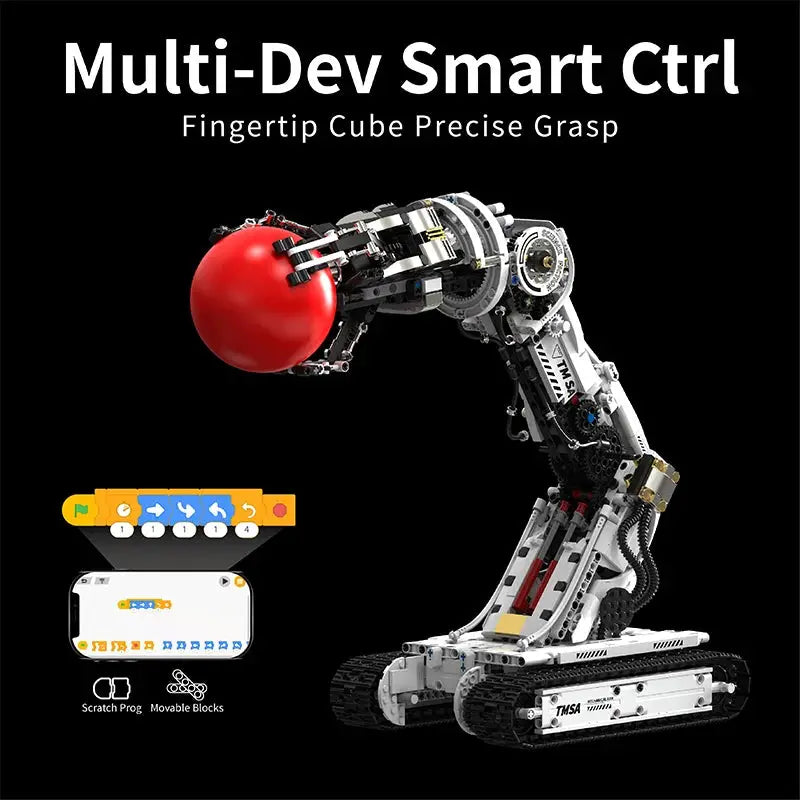  Robotic Arm Building Blocks Lego Compatible STEM -  ToylandEU™