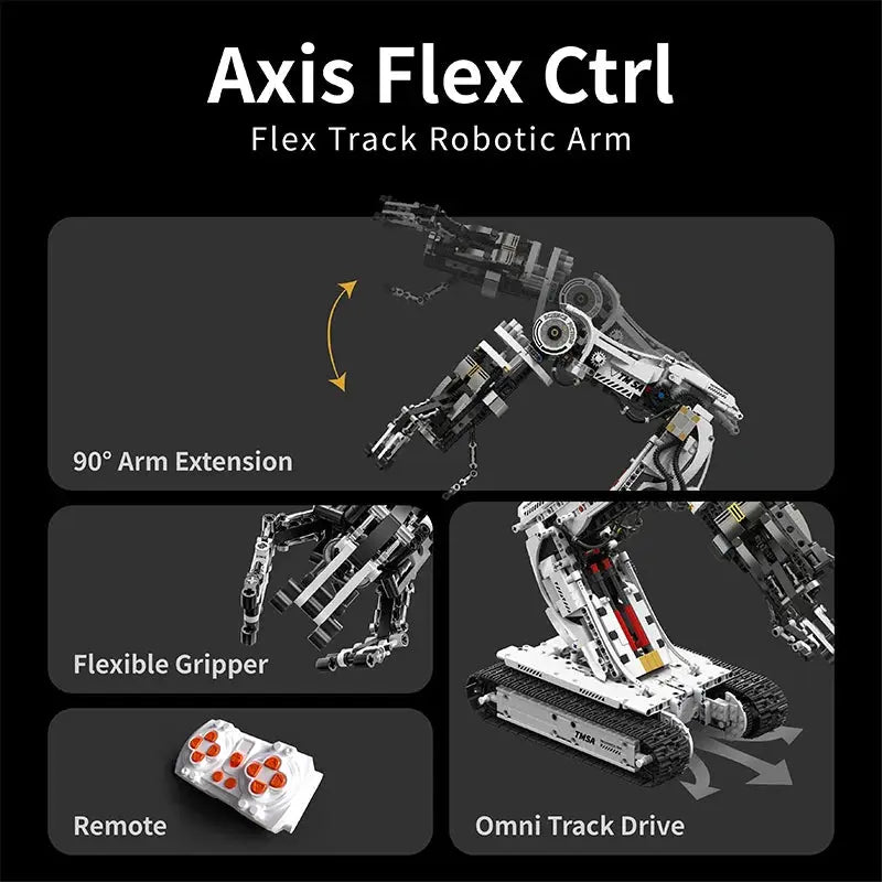  Robotic Arm Building Blocks Lego Compatible STEM -  ToylandEU™