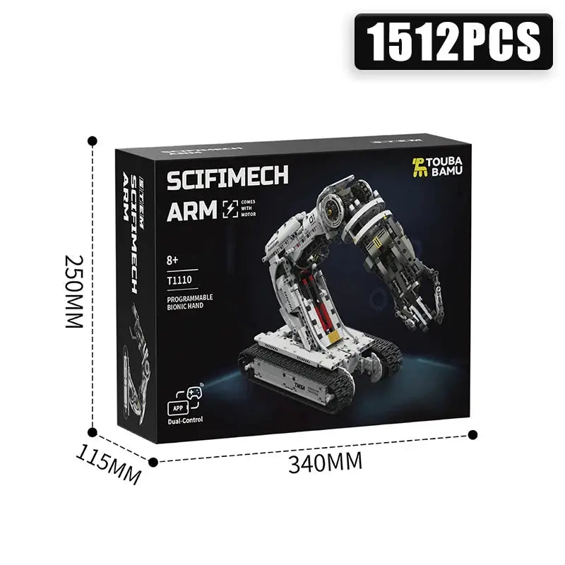  Robotic Arm Building Blocks Lego Compatible STEM -  ToylandEU™