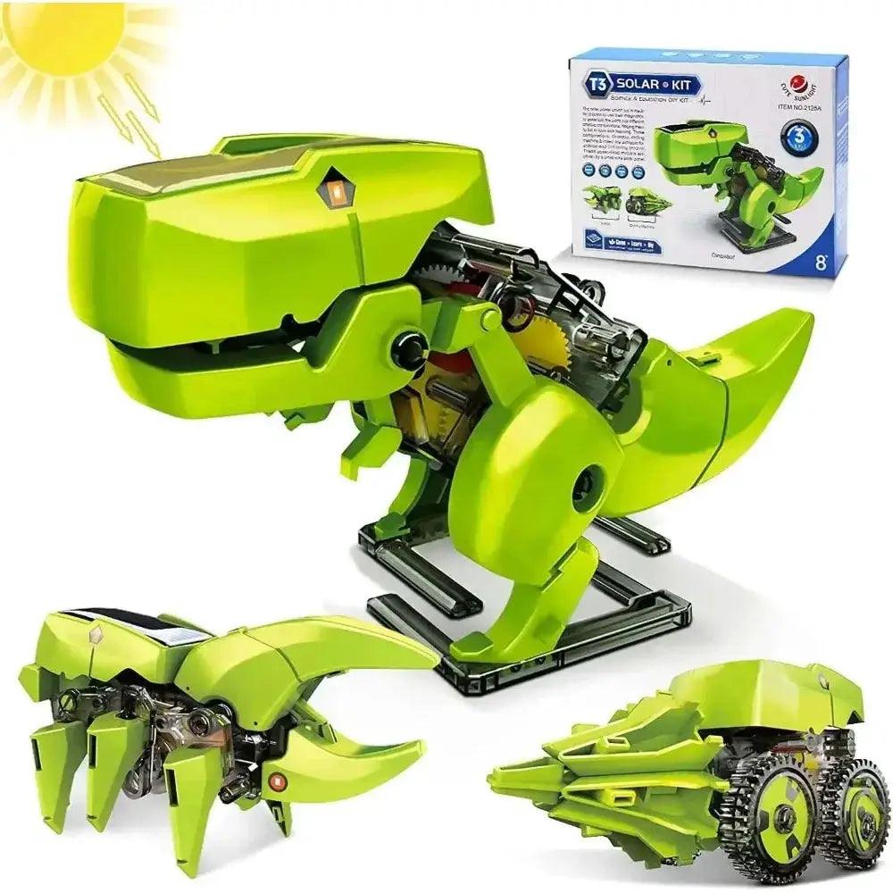  Solar Powered 3 In 1 Educational Robot Kit For Kids -  ToylandEU™