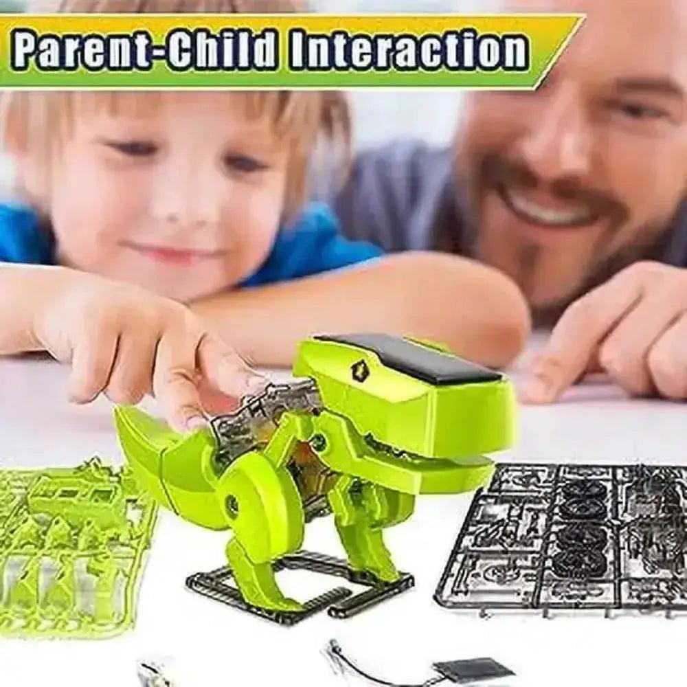  Solar Powered 3 In 1 Educational Robot Kit For Kids -  ToylandEU™