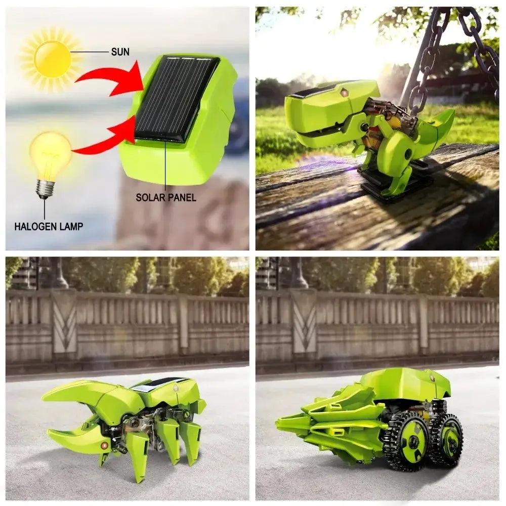 Solar Powered 3 In 1 Educational Robot Kit For Kids -  ToylandEU™