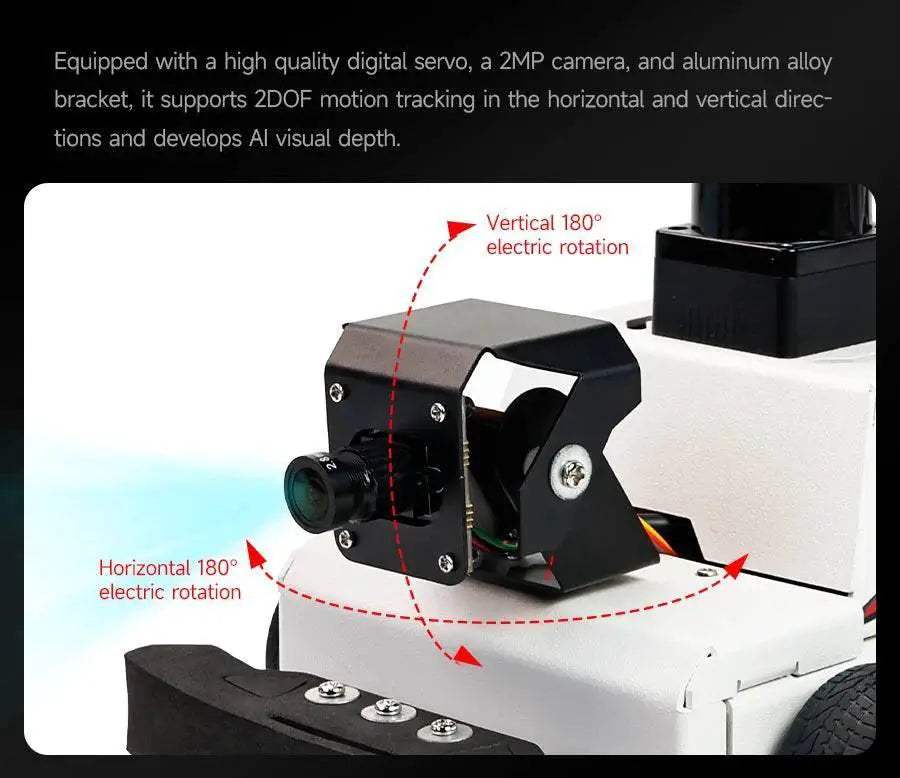  Raspberry Pi 5 Car ROS2 Educational Robot Kit with Lidar -  ToylandEU™