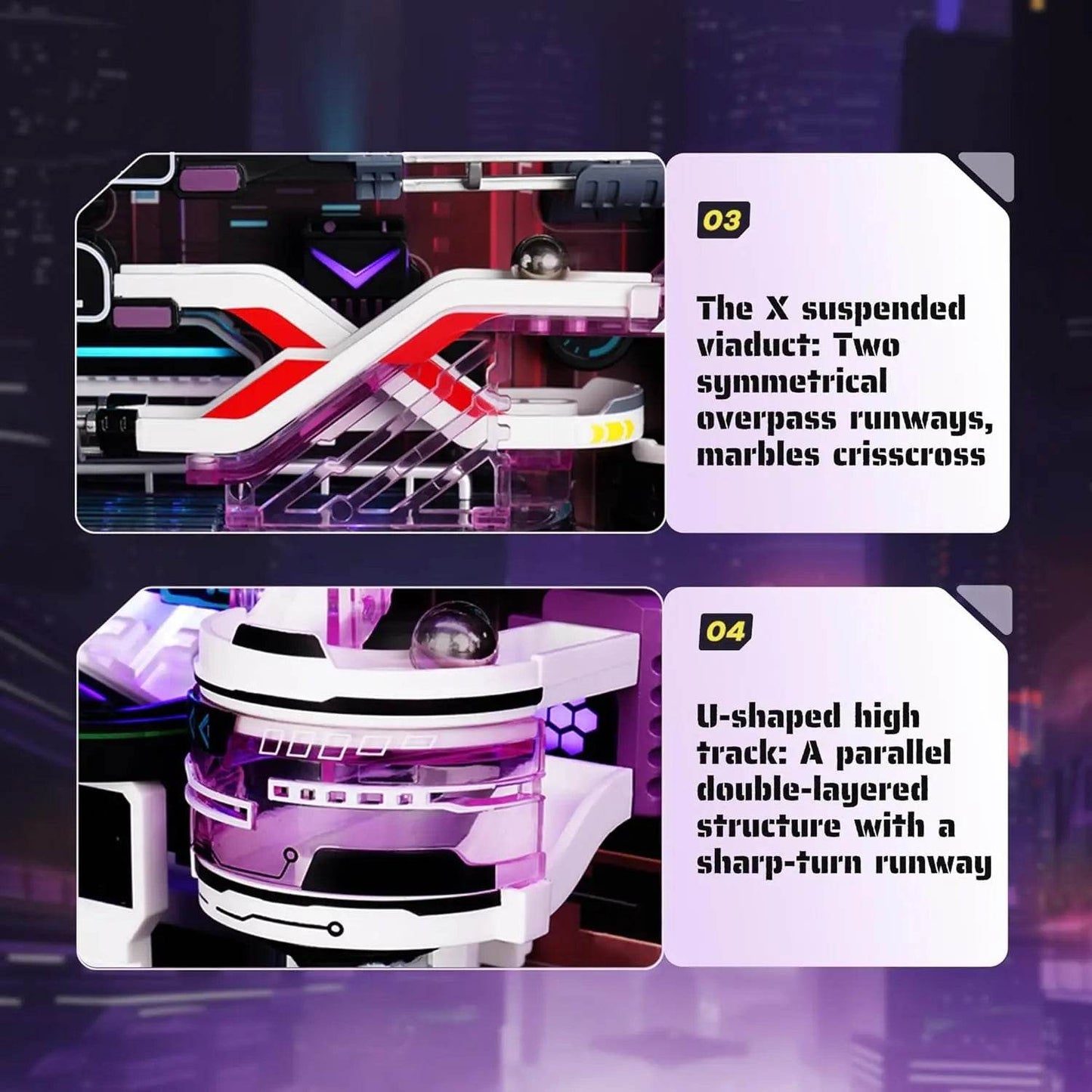 Robotime 3D Puzzle Model Kits DIY Marble Run Model MR02S 3D Puzzle - ToylandEU