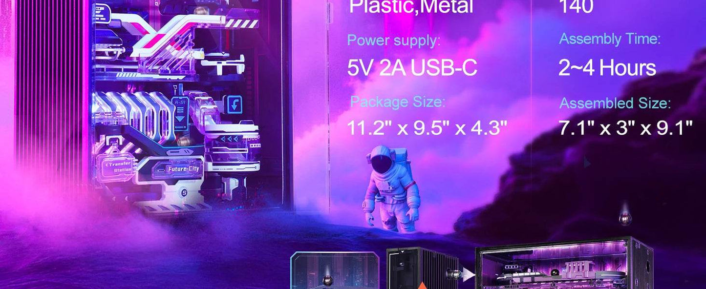 Robotime 3D Puzzle Model Kits DIY Marble Run Model MR02S 3D Puzzle - ToylandEU