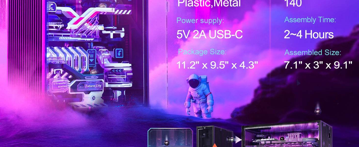 Robotime 3D Puzzle Model Kits DIY Marble Run Model MR02S 3D Puzzle - ToylandEU