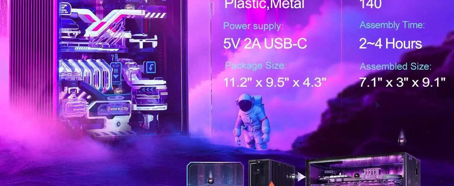  Robotime 3D Puzzle Model Kits DIY Marble Run with LED Light -  ToylandEU™