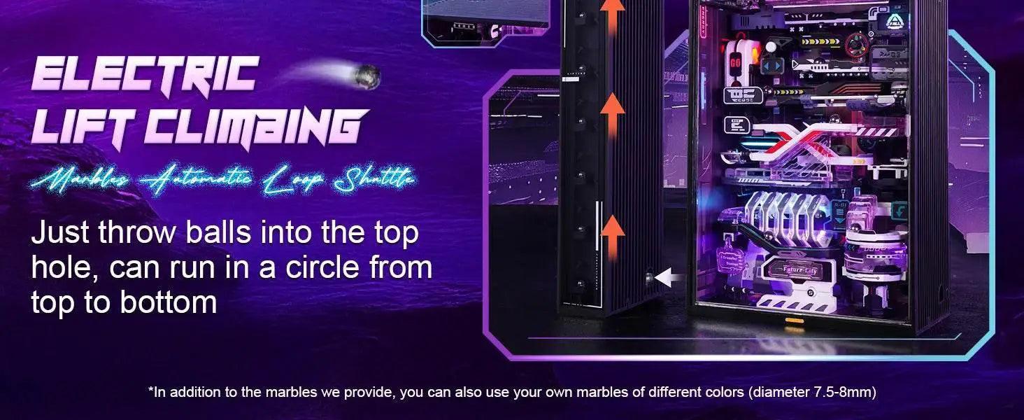  Robotime 3D Puzzle Model Kits DIY Marble Run with LED Light -  ToylandEU™