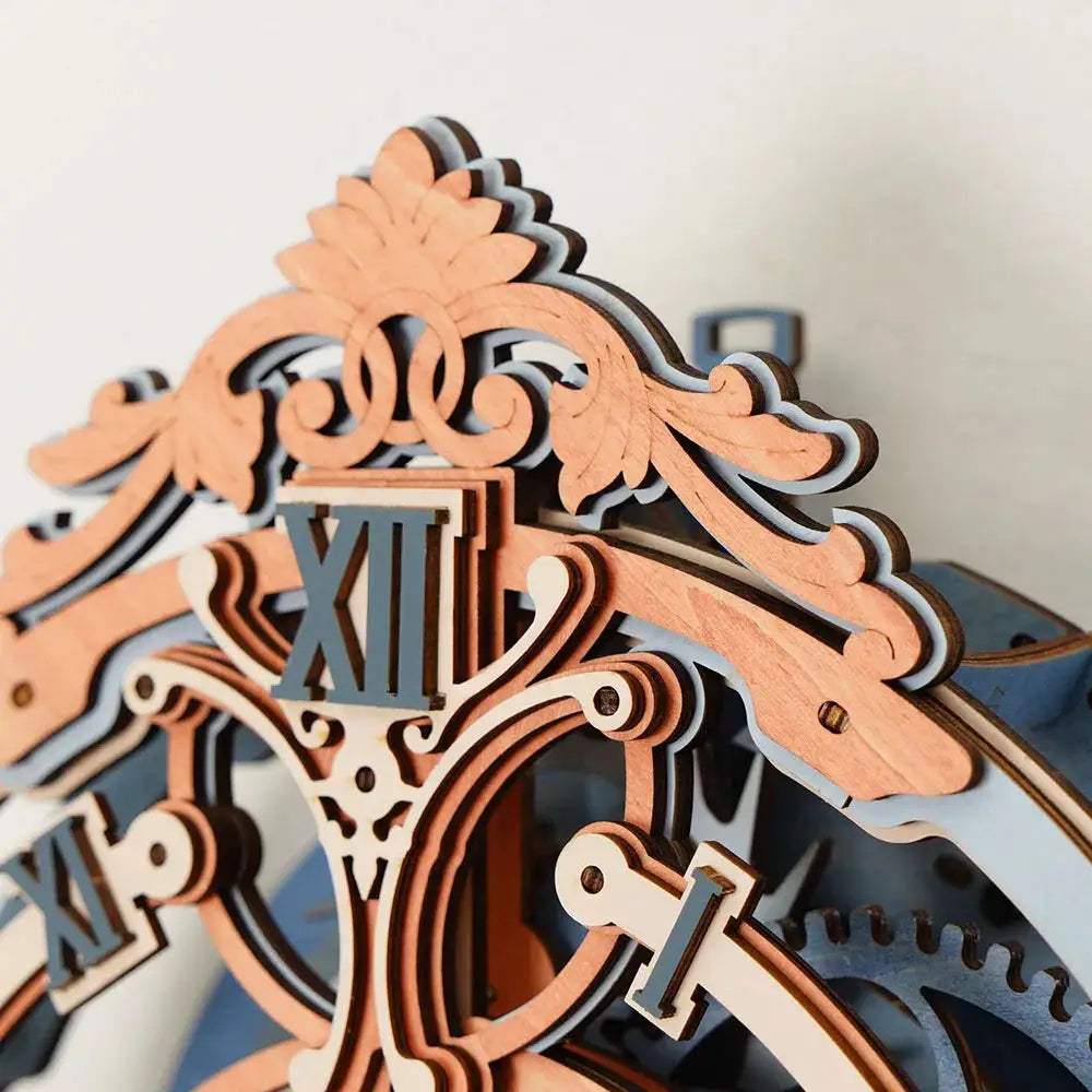  Robotime 3D Wooden Puzzle Wall Clock Rokr Romantic Note -  ToylandEU™