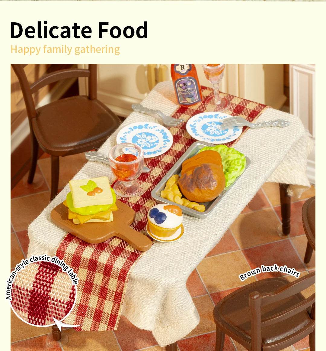 Robotime DIY Miniature Dollhouse Kit with Accessories Model Supply Store Kit with LED to Build Decent Birthday Gift 3D Puzzle - ToylandEU