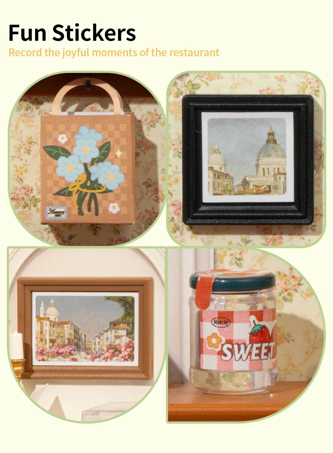 Robotime DIY Miniature Dollhouse Kit with Accessories Model Supply Store Kit with LED to Build Decent Birthday Gift 3D Puzzle - ToylandEU