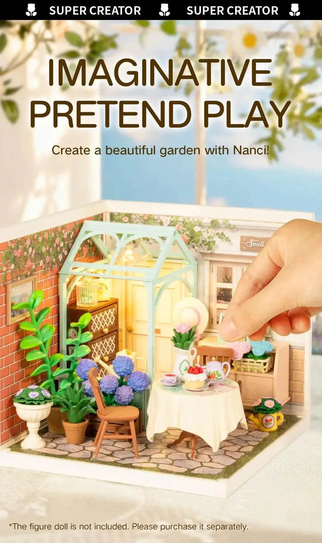  Robotime DIY Miniature Dollhouse Kit with LED Gift Idea -  ToylandEU™