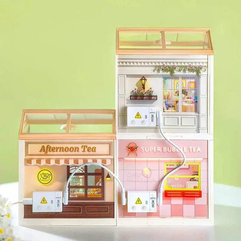  Robotime DIY Miniature Dollhouse Kit with LED Gift Idea -  ToylandEU™