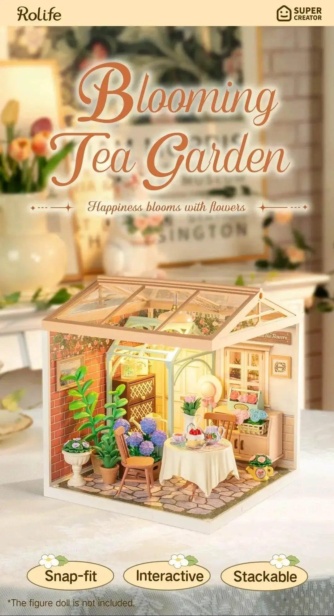  Robotime DIY Miniature Dollhouse Kit with LED Gift Idea -  ToylandEU™