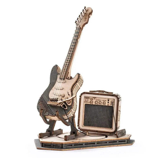  Robotime ROKR Electric Guitar 3D Wooden Puzzle Set -  ToylandEU™