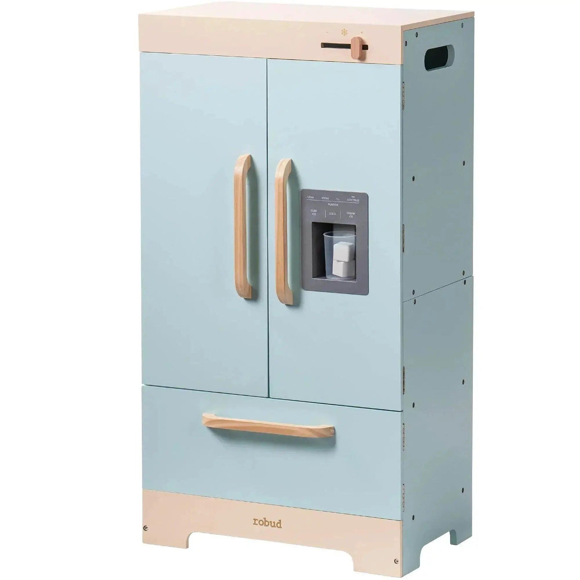  Robotime Robud Play Kitchen Fridge with Ice Dispenser Toy -  ToylandEU™
