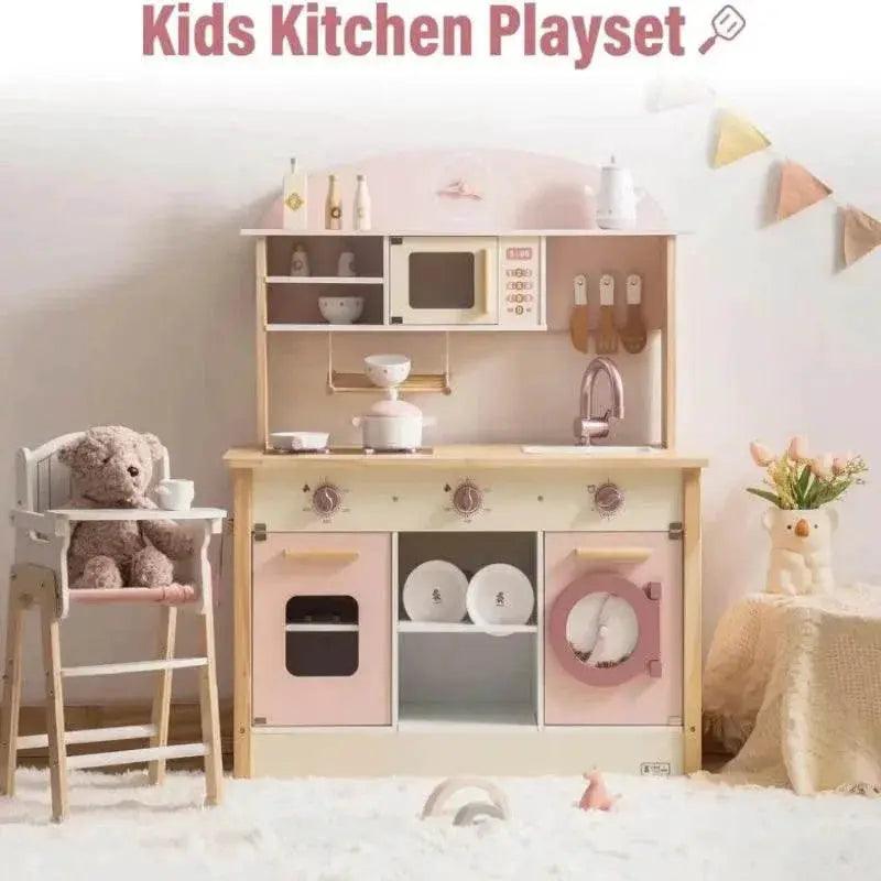  Robotime Robud Wooden Play Kitchen Set for Creative Play -  ToylandEU™