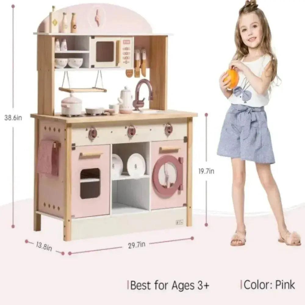  Robotime Robud Wooden Play Kitchen Set for Creative Play -  ToylandEU™