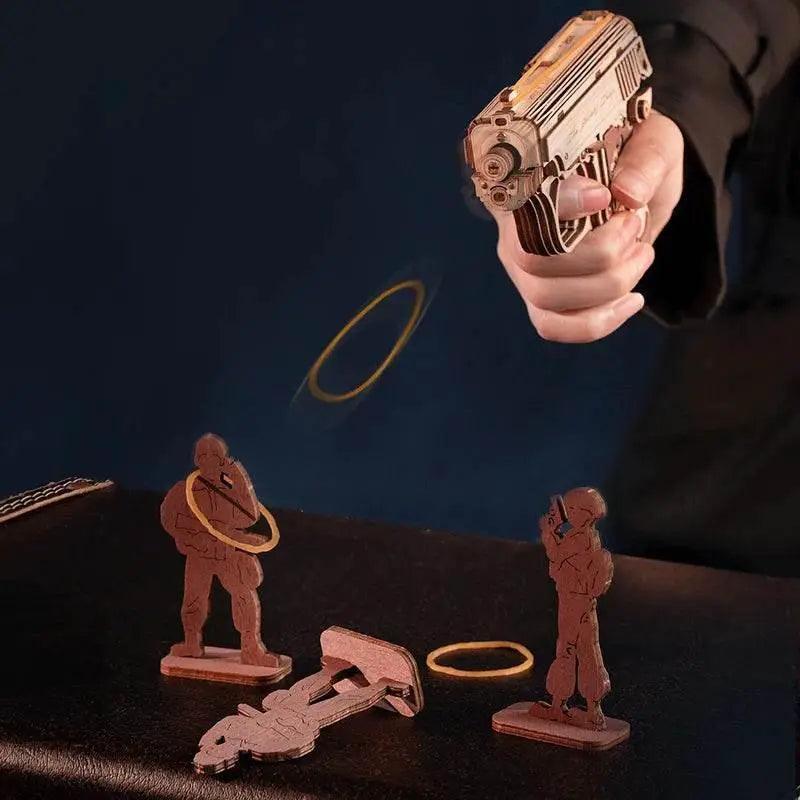  Robotime Rokr 3D Wooden Puzzle Mini Toys Gun LQ502 -  ToylandEU™