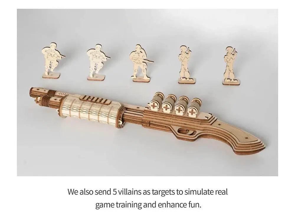  Robotime Rokr 3D Wooden Puzzle Mini Toys Gun LQ502 -  ToylandEU™