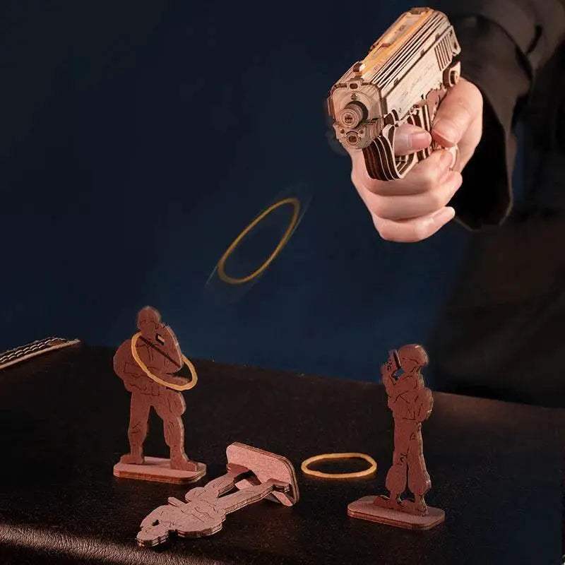  Robotime Rokr 3D Wooden Puzzle Mini Toys Gun LQ502 -  ToylandEU™