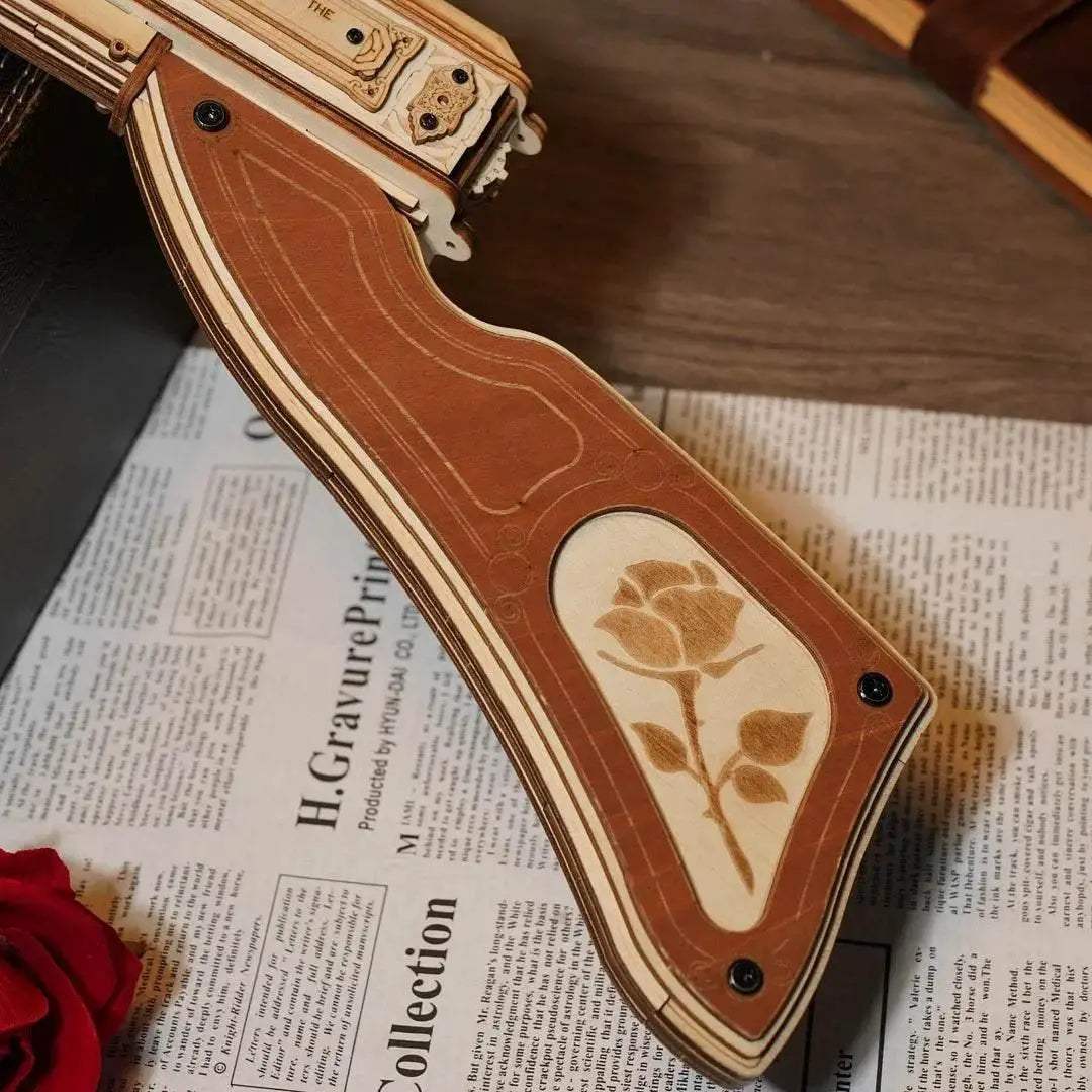  Robotime Rokr 3D Wooden Puzzle Mini Toys Gun LQ502 -  ToylandEU™