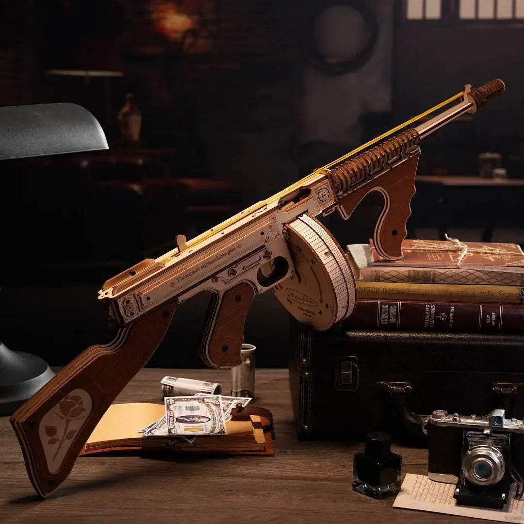  Robotime Rokr 3D Wooden Puzzle Mini Toys Gun LQ502 -  ToylandEU™