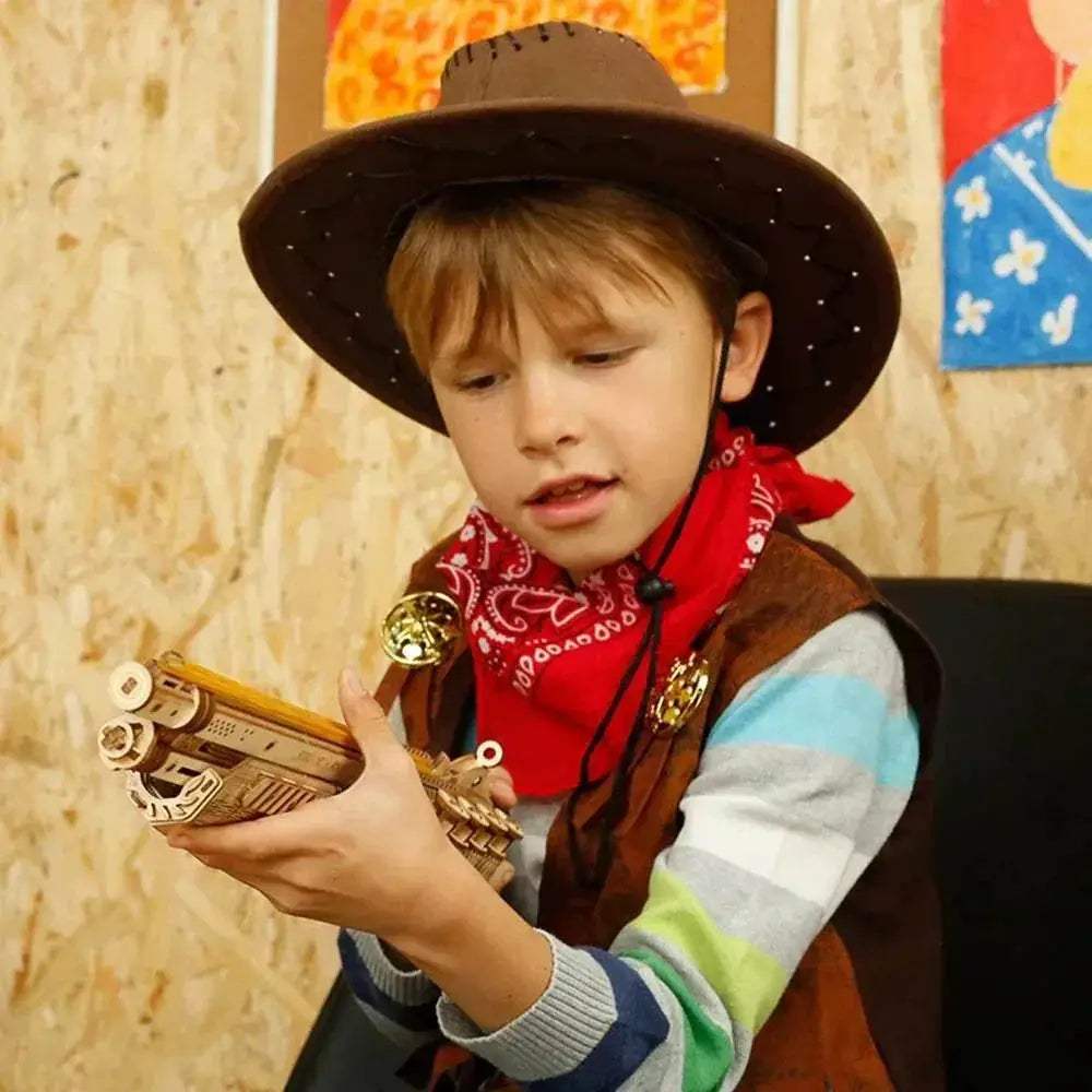  Robotime Rokr 3D Wooden Puzzle Mini Toys Gun LQ502 -  ToylandEU™