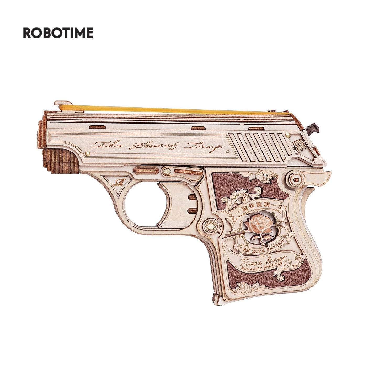 Robotime Rokr 3D Wooden Puzzle Mini Toys Gun LQ502 Xmas Gift - ToylandEU