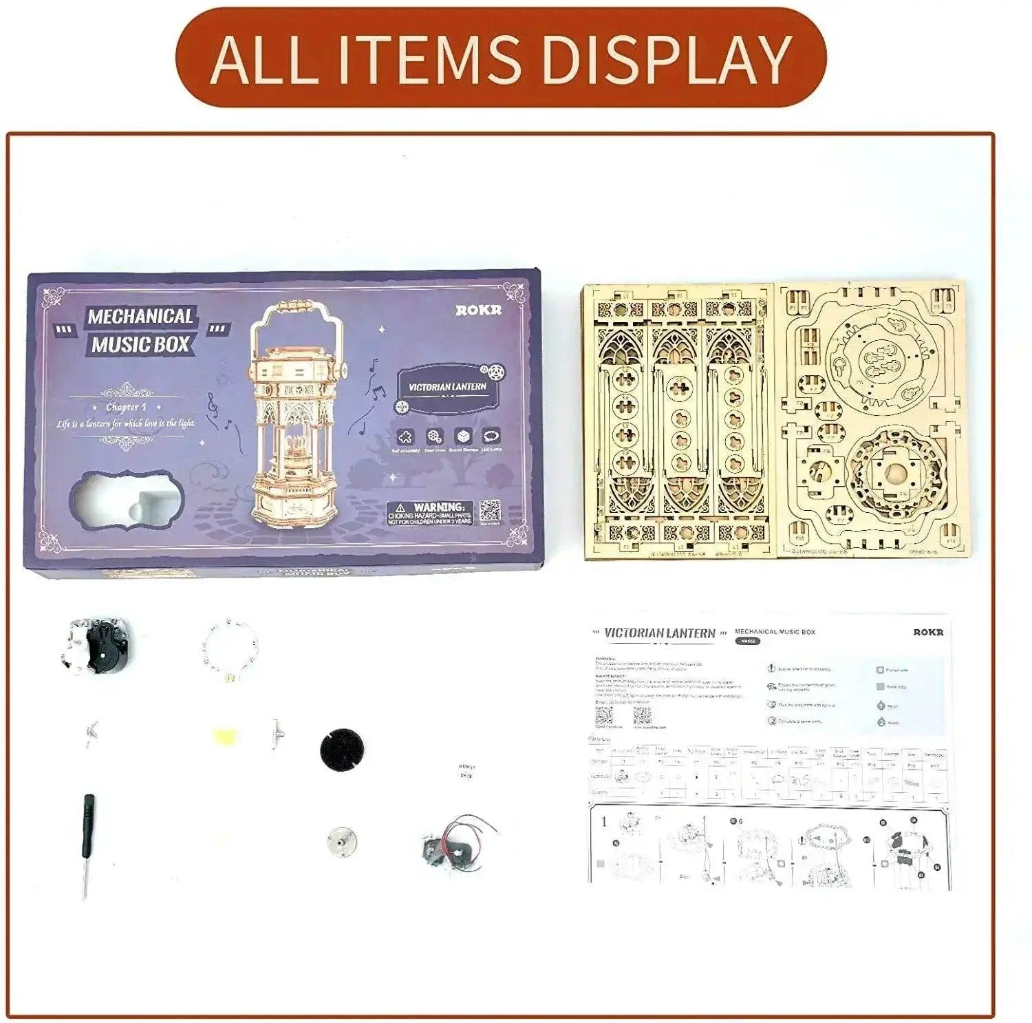  Robotime Rokr 84pcs Rotatable DIY 3D Starry Night Kit 3D Puzzle -  ToylandEU™