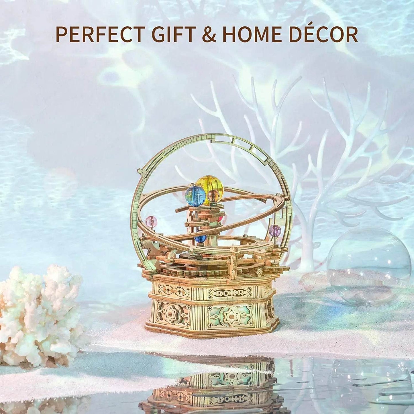 Robotime Rokr 84pcs Rotatable DIY 3D Starry Night Kit 3D Puzzle - ToylandEU