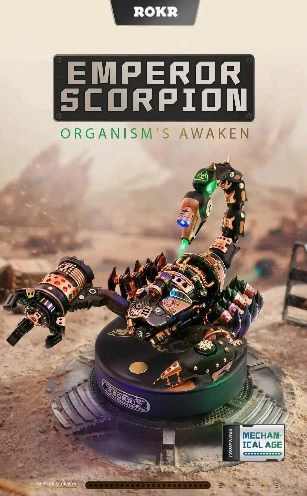  Robotime Rokr Emperor Scorpion 3D Puzzle with Motor -  ToylandEU™