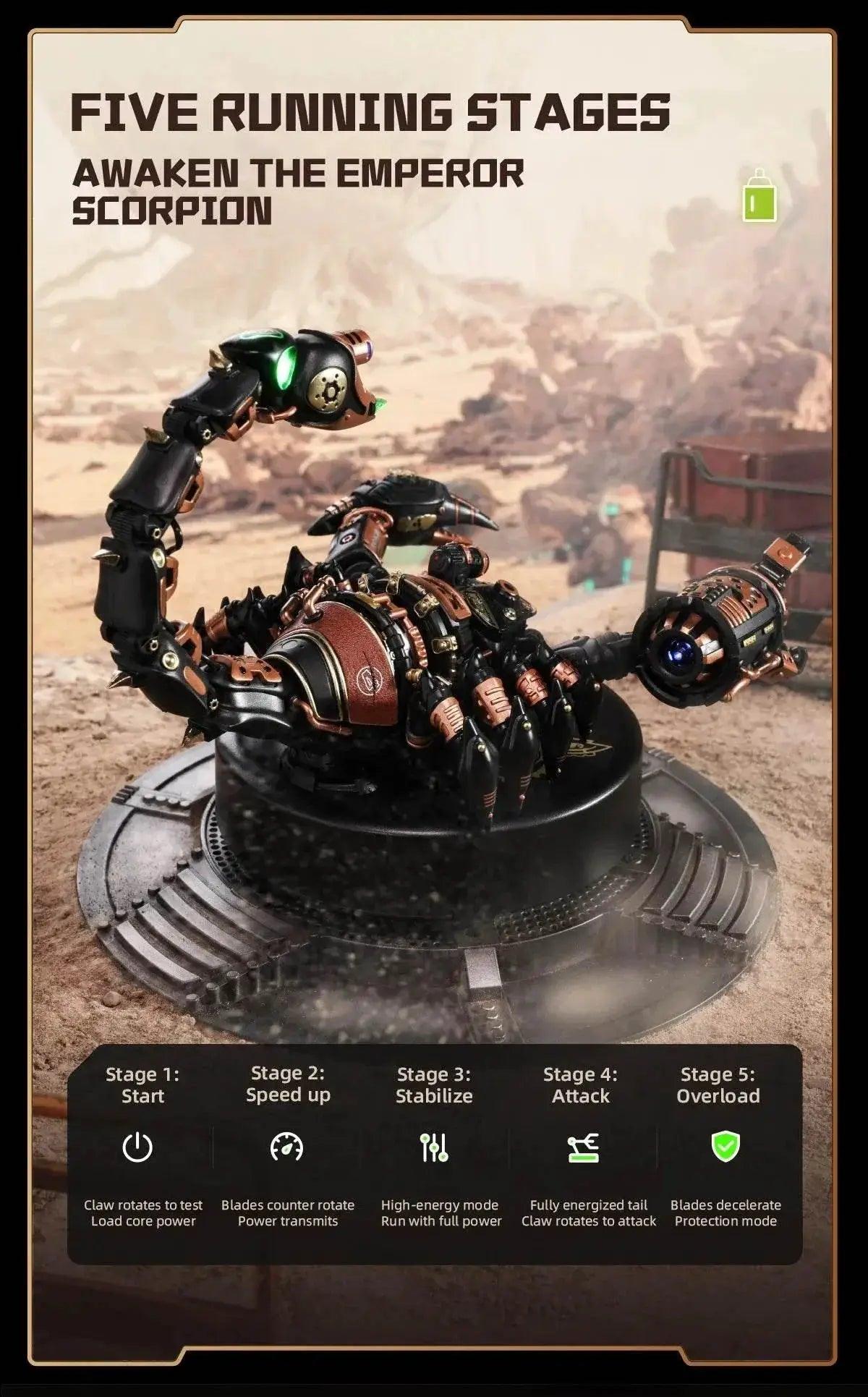  Robotime Rokr Emperor Scorpion 3D Puzzle with Motor -  ToylandEU™