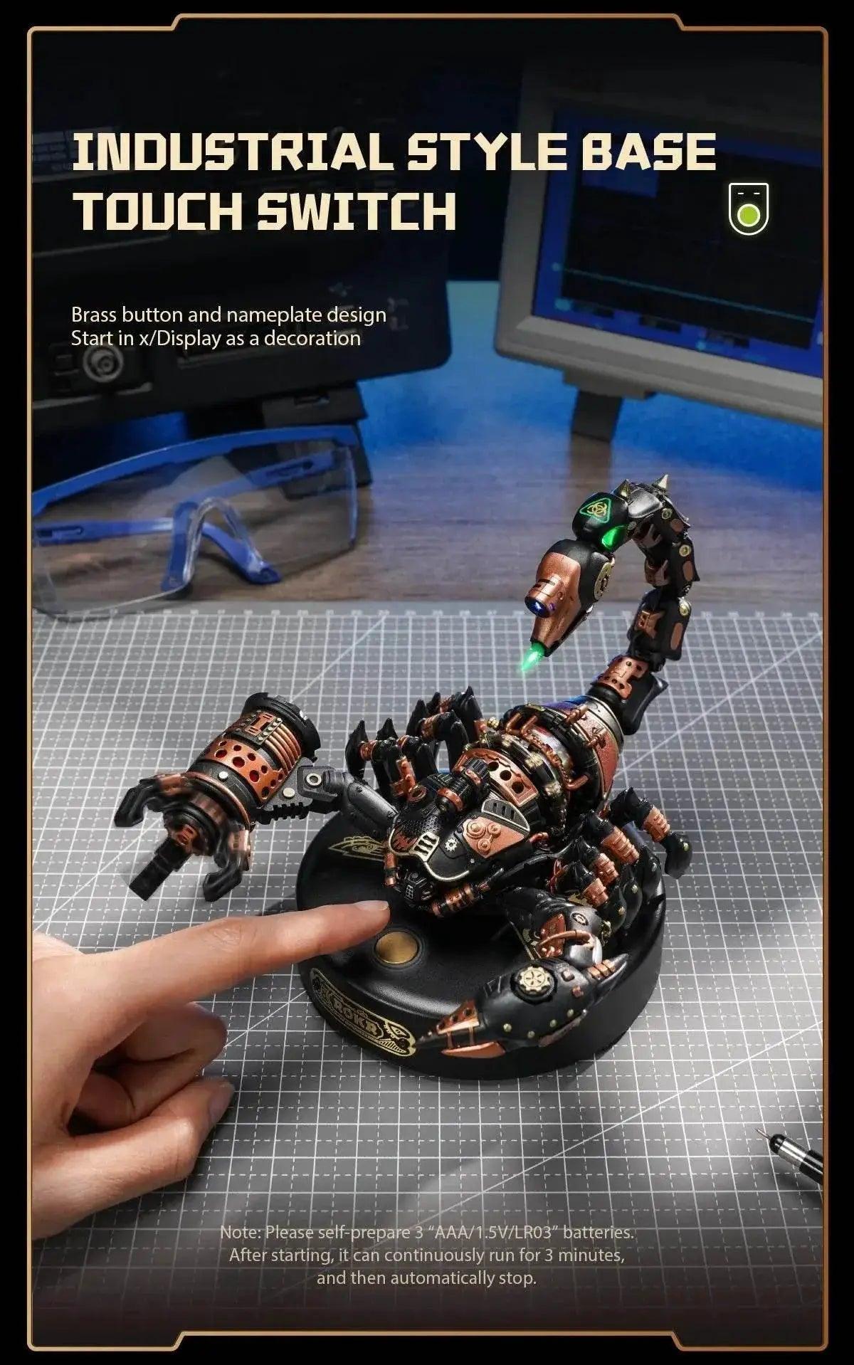  Robotime Rokr Emperor Scorpion 3D Puzzle with Motor -  ToylandEU™