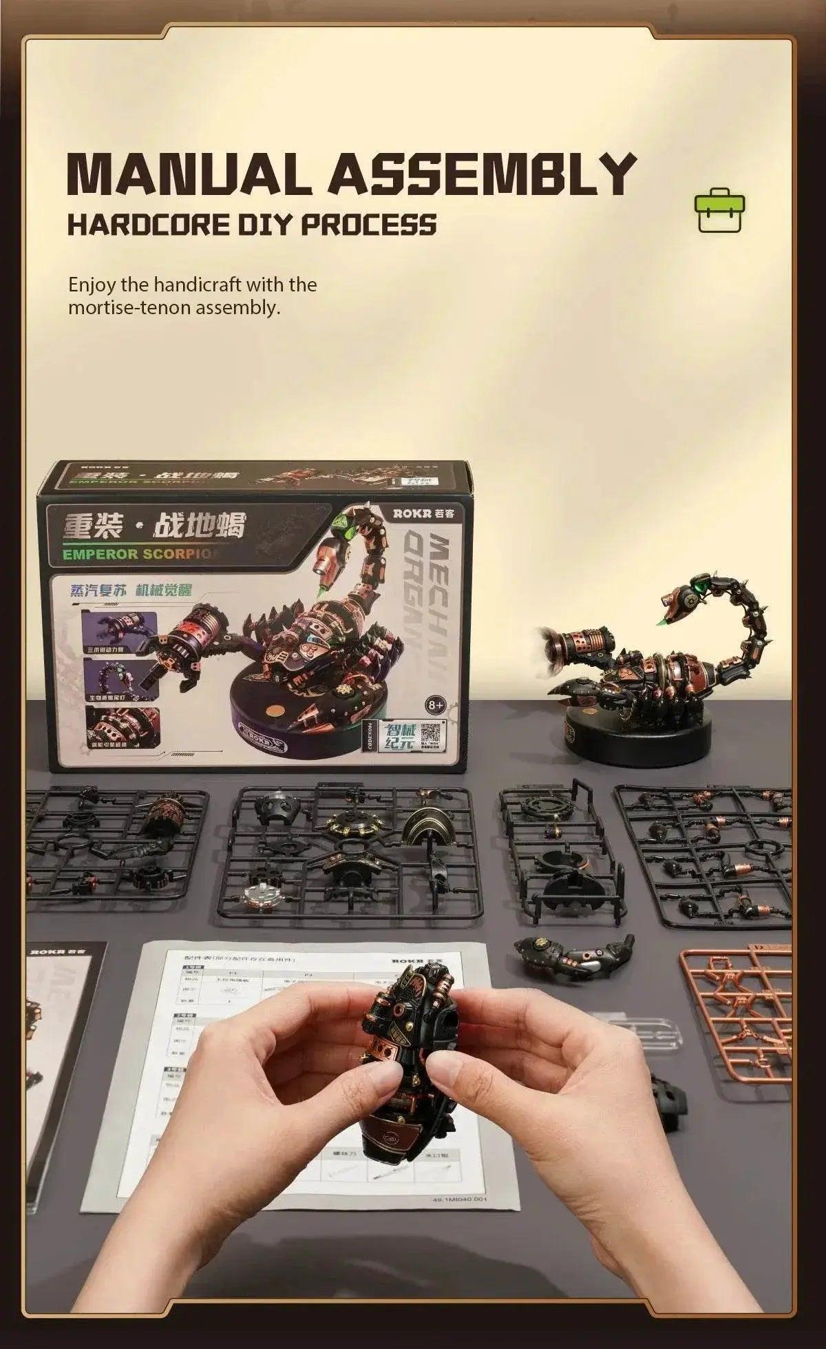  Robotime Rokr Emperor Scorpion 3D Puzzle with Motor -  ToylandEU™