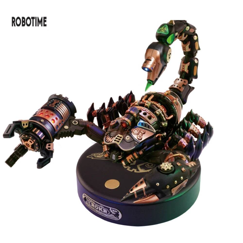 Robotime Rokr Emperor Scorpion 3D Puzzle with Motor & Light 3D Puzzle - ToylandEU
