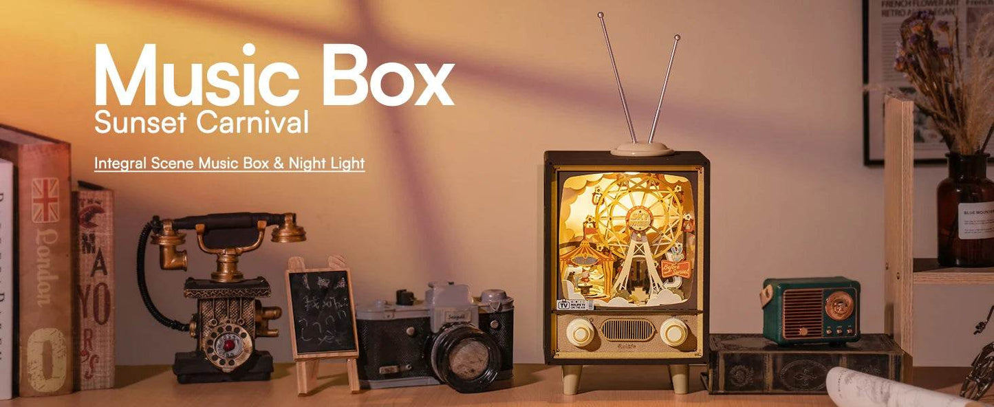 Robotime Rokr Magic Piano 3D Puzzles Unique Desk Decor Gift - ToylandEU