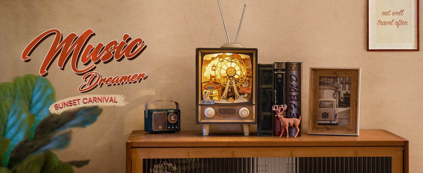 Robotime Rokr Magic Piano 3D Puzzles Unique Desk Decor Gift - ToylandEU