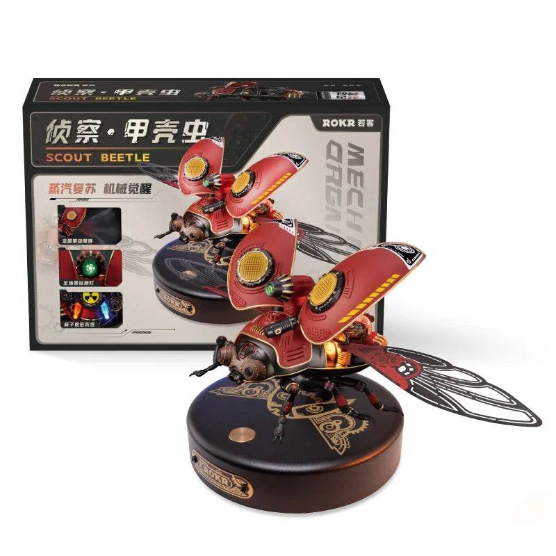 Robotime Rokr Scout Beetle MI02 3D Puzzle Easy Assembly 3D Puzzle - ToylandEU