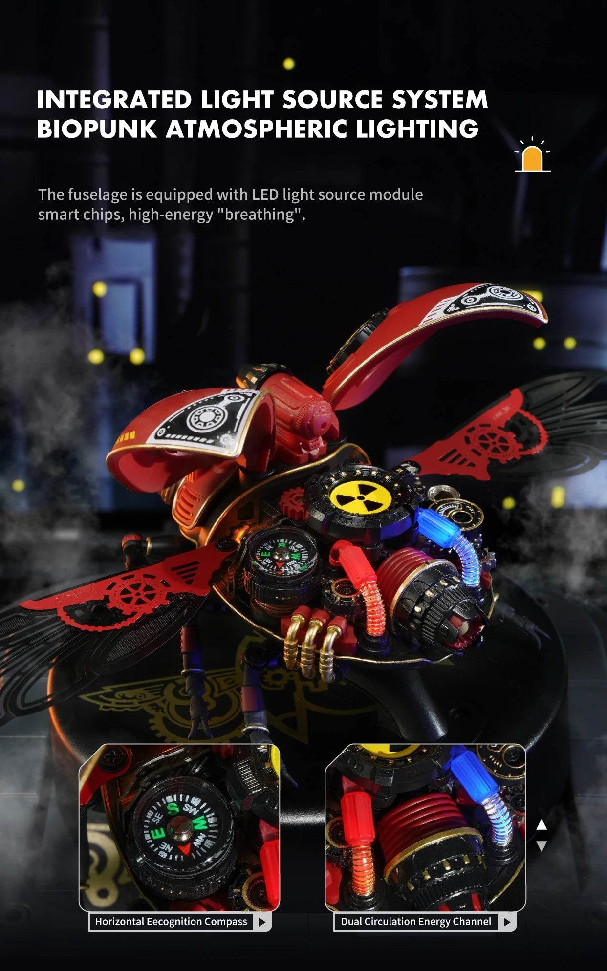 Robotime Rokr Scout Beetle MI02 3D Puzzle Easy Assembly 3D Puzzle - ToylandEU