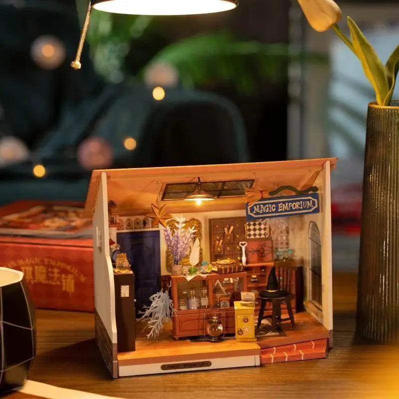  Robotime Rolife DIY Mystery Archives Bureau Doll House Kit -  ToylandEU™