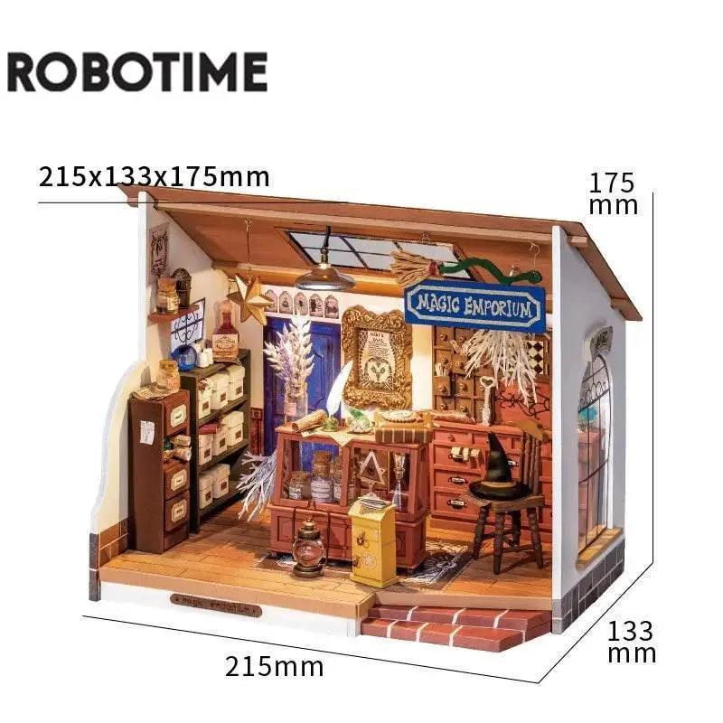  Robotime Rolife DIY Mystery Archives Bureau Doll House Kit -  ToylandEU™